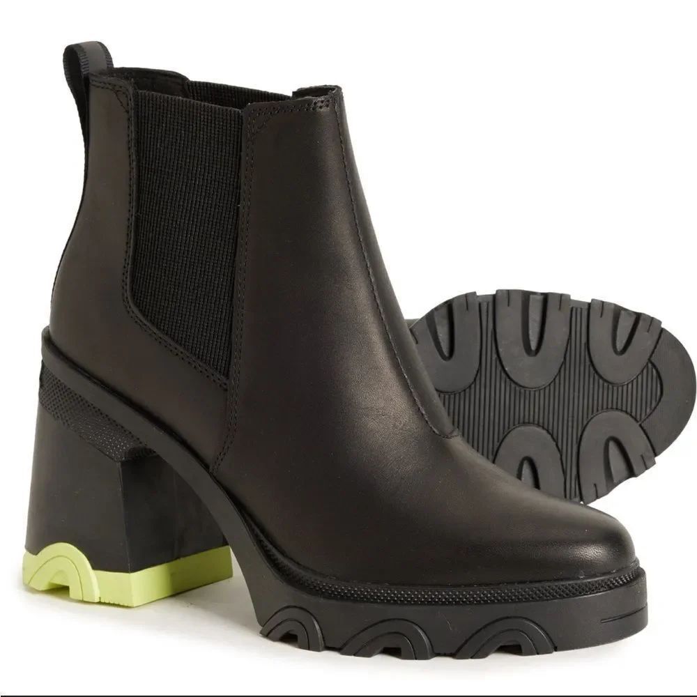 Sorel Women's Brex Heel Lug Sole Chelsea Boots